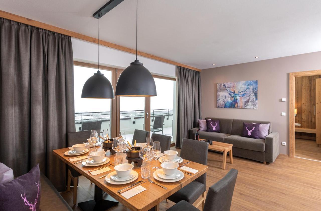 Das Gruenholz Aparthotel Mühlbach am Hochkönig Esterno foto